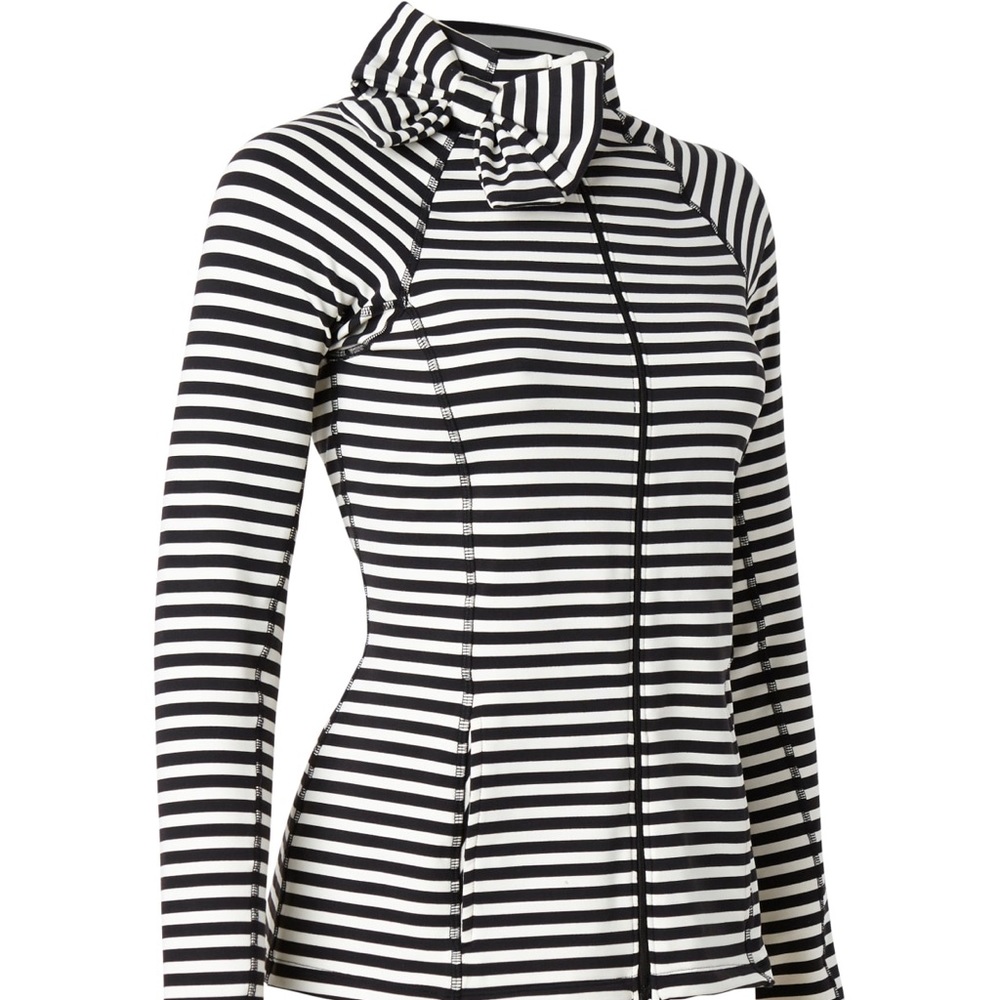 Kate Spade + Beyond Yoga Striped Jacket - XS
